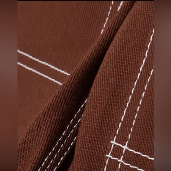 Nike Life Straight Leg Carpenter Pants Cacao Wow - Picture 5 of 14